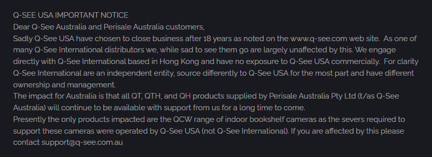 qsee out of business